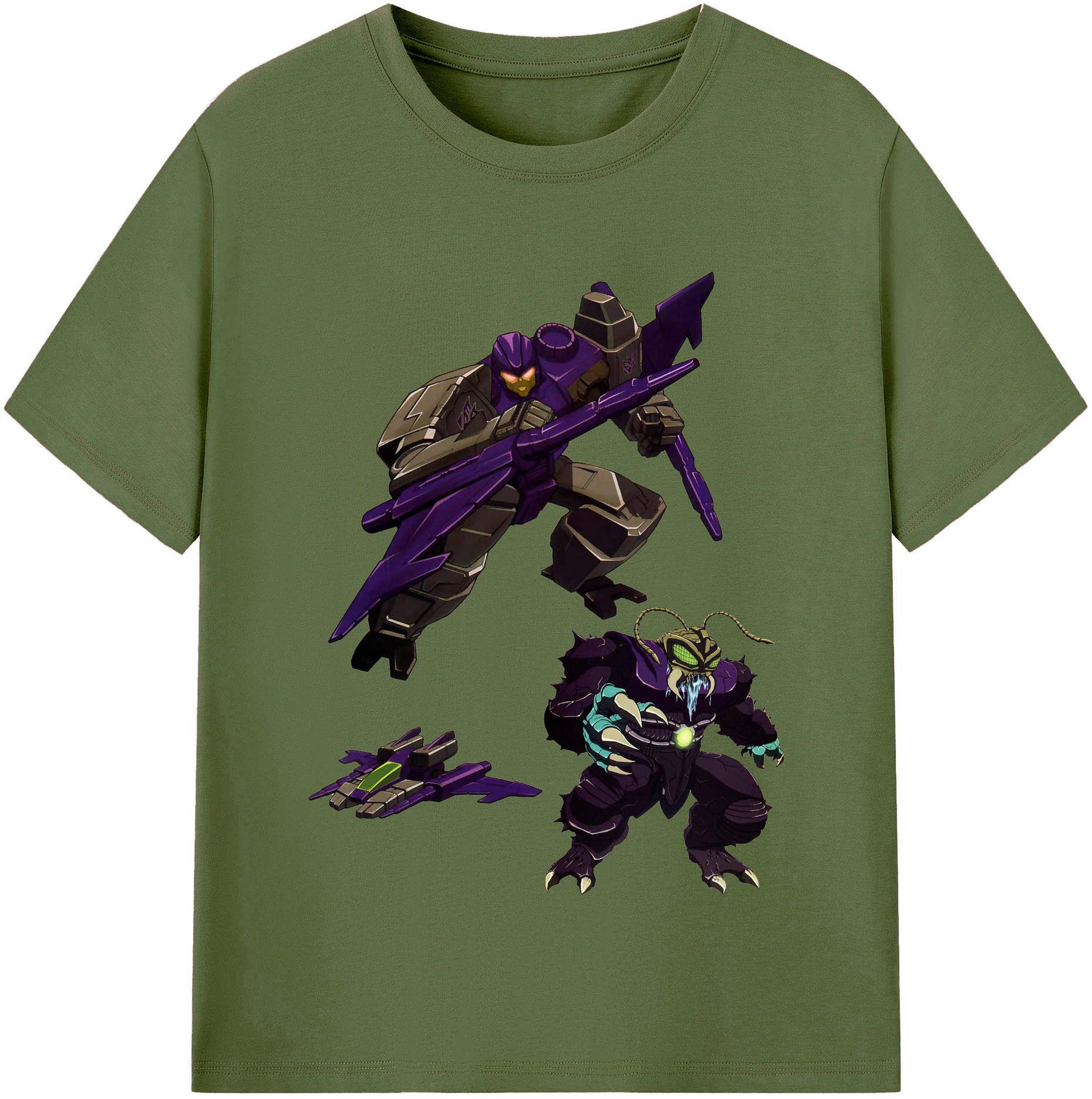 （画像用）  綿100％半袖Tシャツ（フロントプリント）